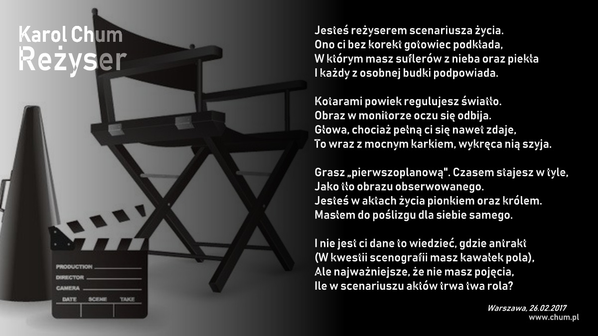 🔖Karol Chum: Reżyser /119/