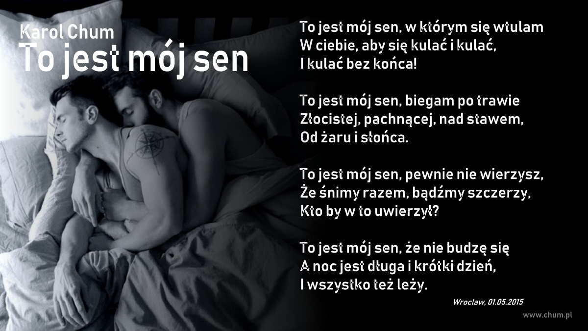 🔖Karol Chum: To jest mój sen /81/