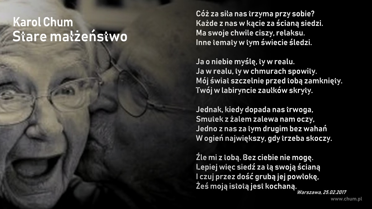 🔖Karol Chum: Stare małżeństwo /95/