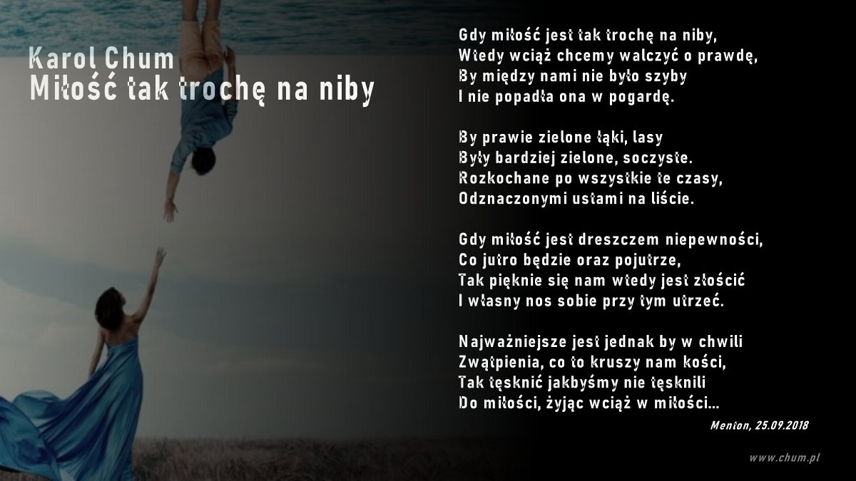 🔖Karol Chum: Miłość tak trochę na niby /342/