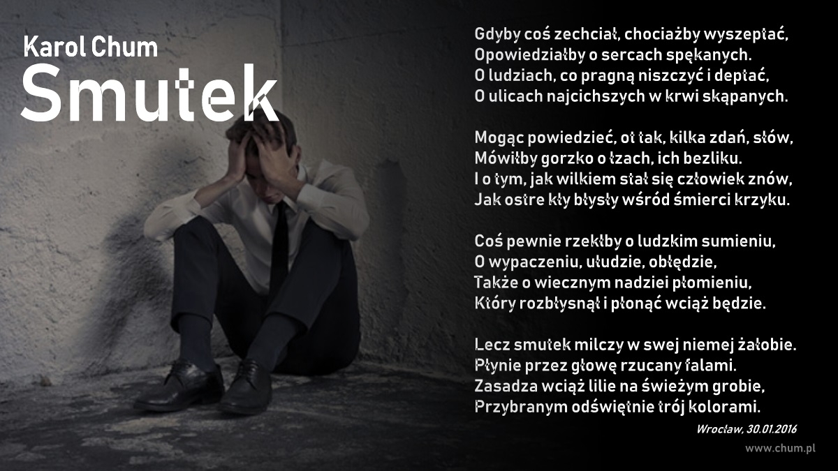 🔖Karol Chum: Smutek /102/