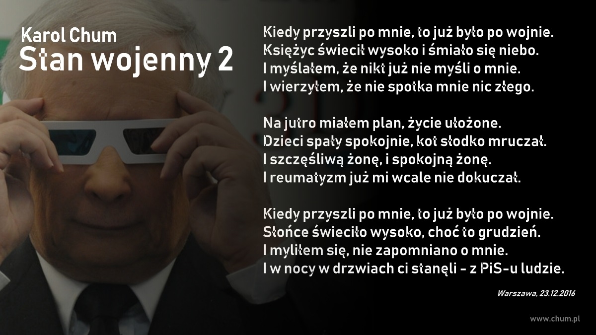 🔖Karol Chum: Stan wojenny 2 /96/