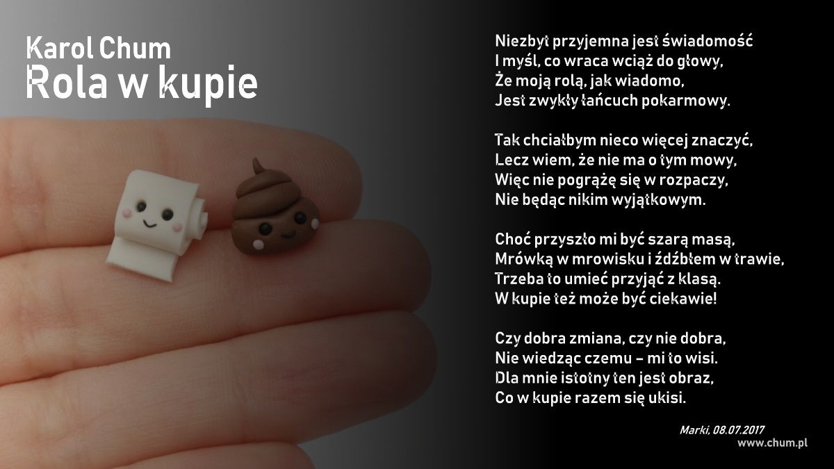 🔖Karol Chum: Rola w kupie /117/