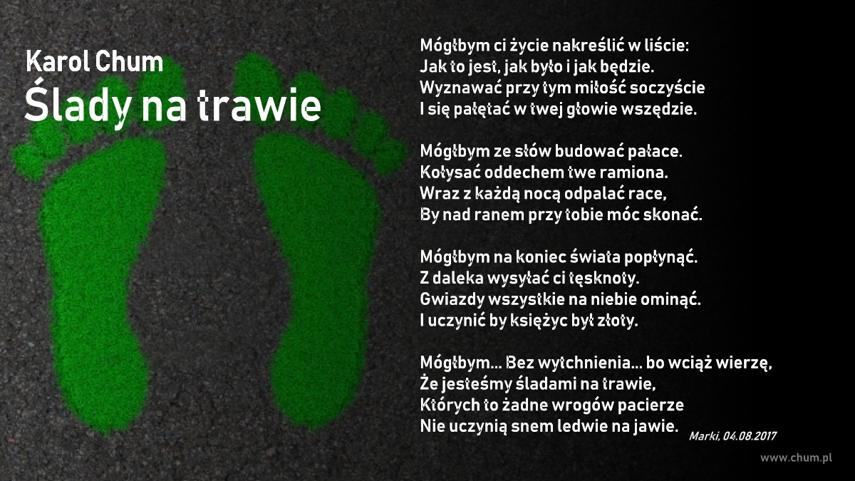 🔖Karol Chum: Ślady na trawie /90/