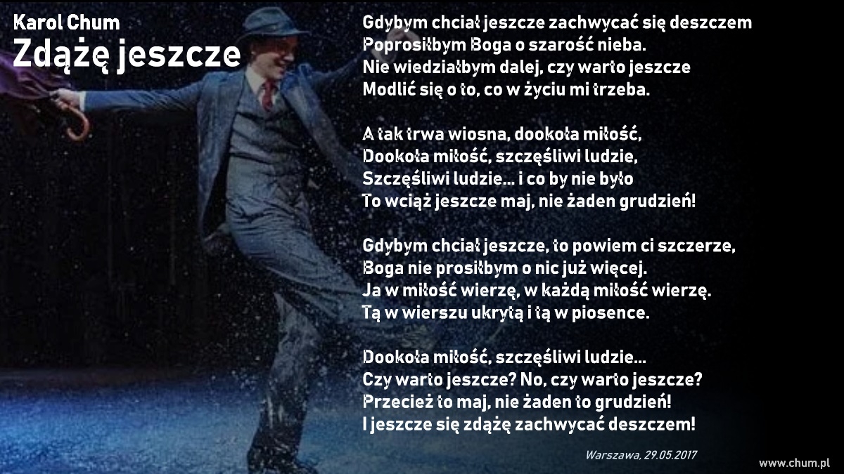🔖Karol Chum: Zdążę jeszcze /31/