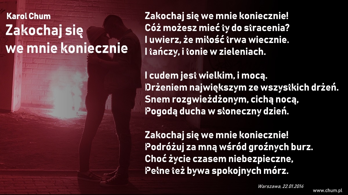 🔖Karol Chum: Zakochaj się we mnie koniecznie /40/