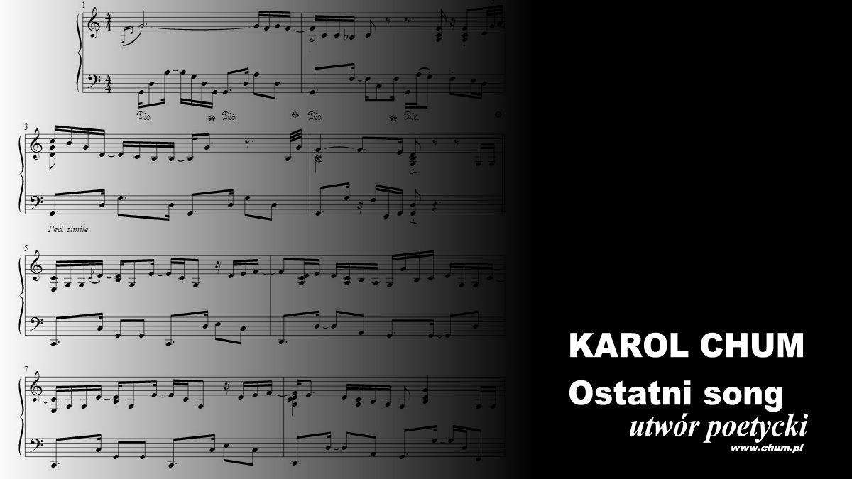 🔖Karol Chum: Ostatni song /168/ ℗ ☢