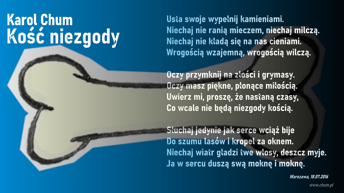 🔖Karol Chum: Kość niezgody /235/