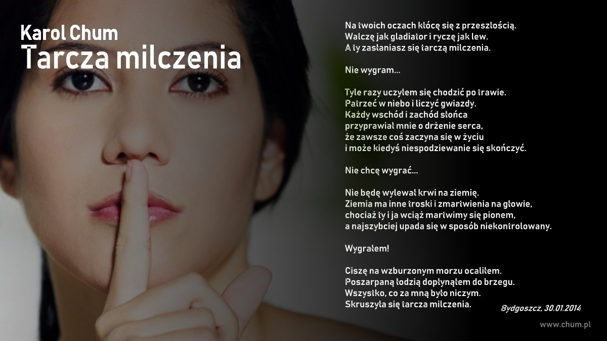 🔖Karol Chum: Tarcza milczenia /85/