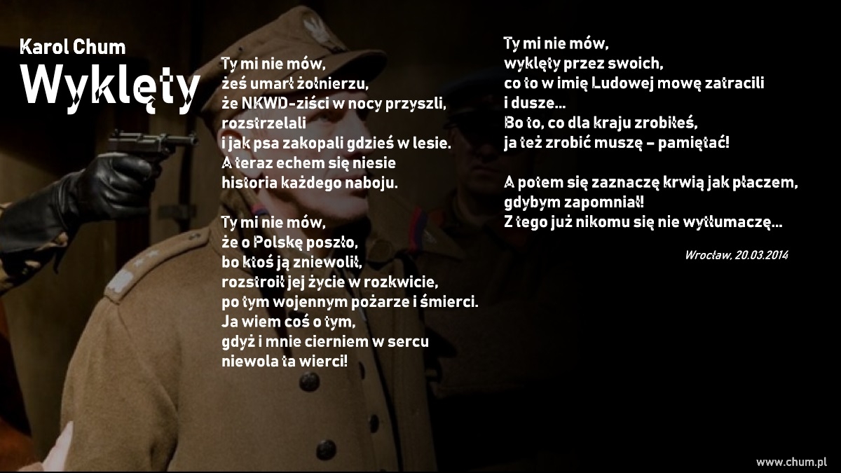 🔖Karol Chum: Wyklęty /51/