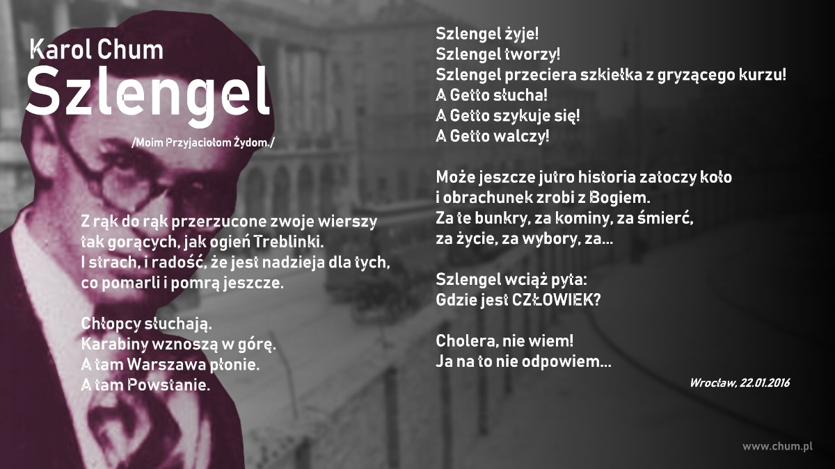 🔖Karol Chum: Szlengel /92/