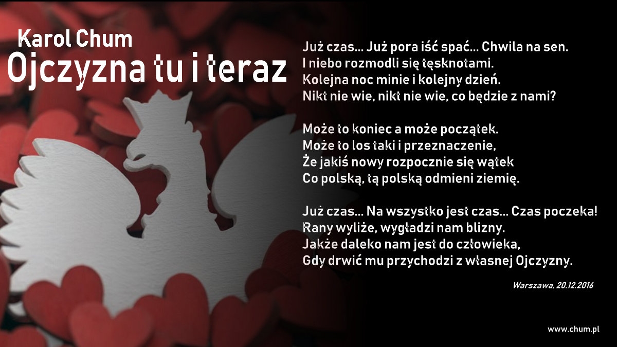 🔖Karol Chum: Ojczyzna tu i teraz /170/