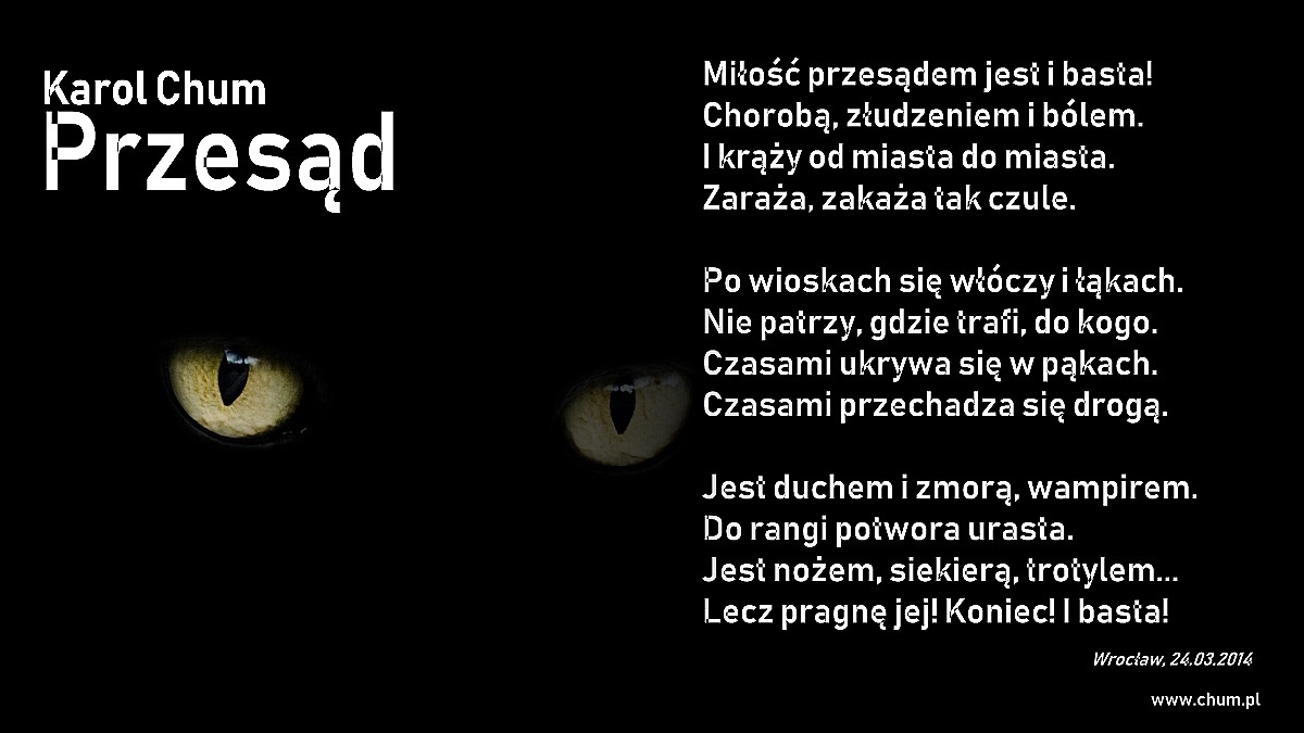 🔖Karol Chum: Przesąd /134/