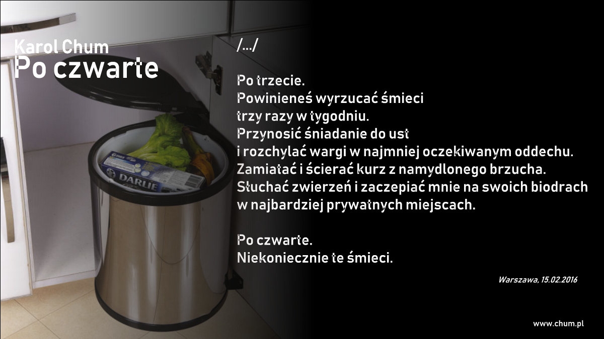 🔖Karol Chum: Po czwarte /149/