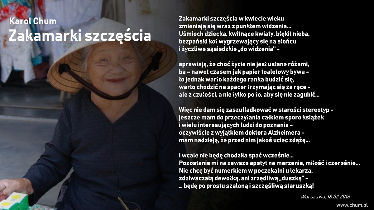 🔖Karol Chum: Zakamarki szczęścia /41/