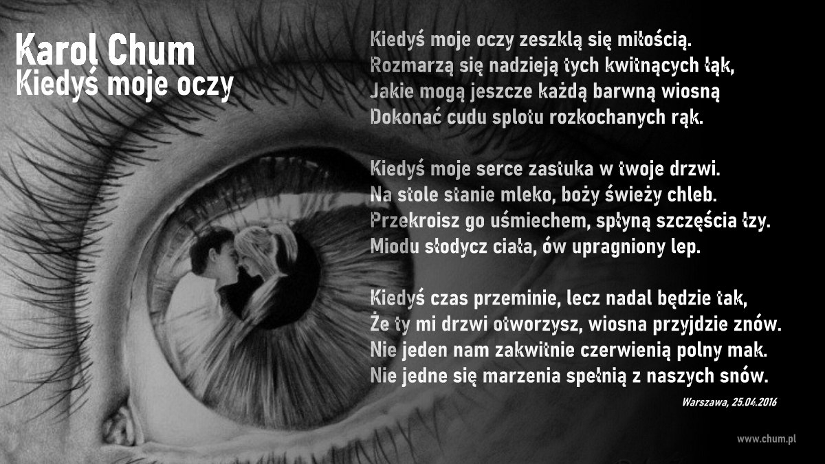 🔖Karol Chum: Kiedyś moje oczy /253/