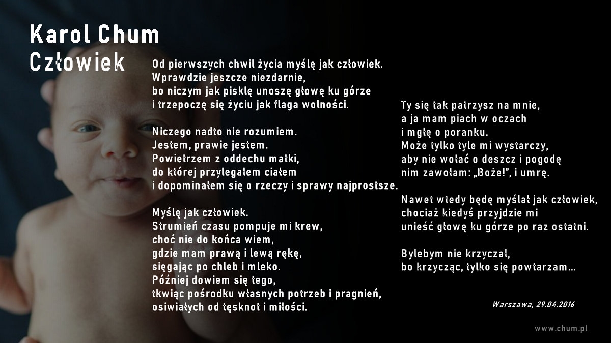 🔖Karol Chum: Człowiek /307/
