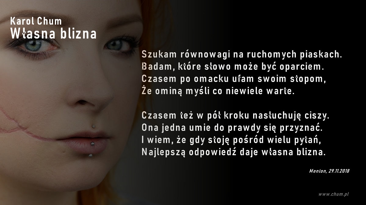 🔖Karol Chum: Własna blizna (373)