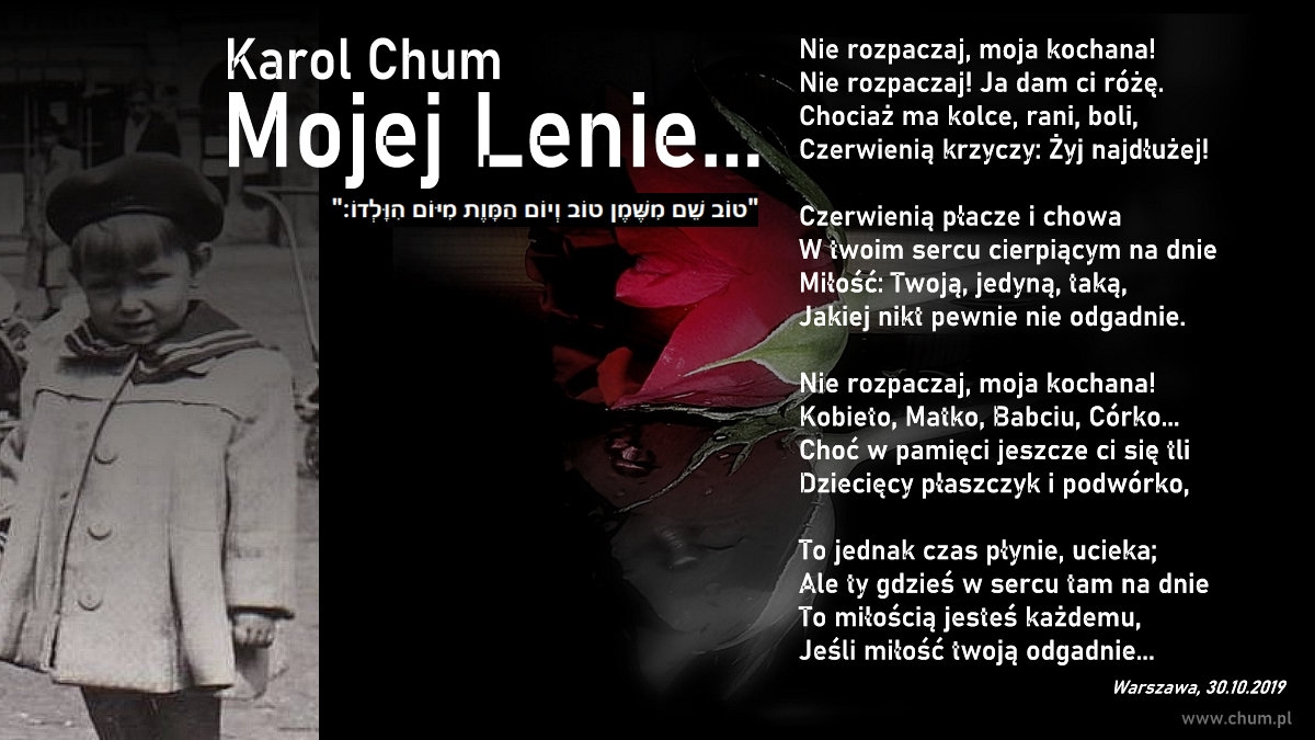 🔖Karol Chum: Mojej Lenie... /435/