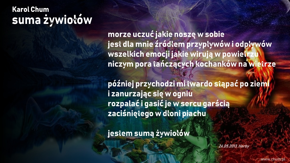 🔖Karol Chum: suma żywiołów /14/