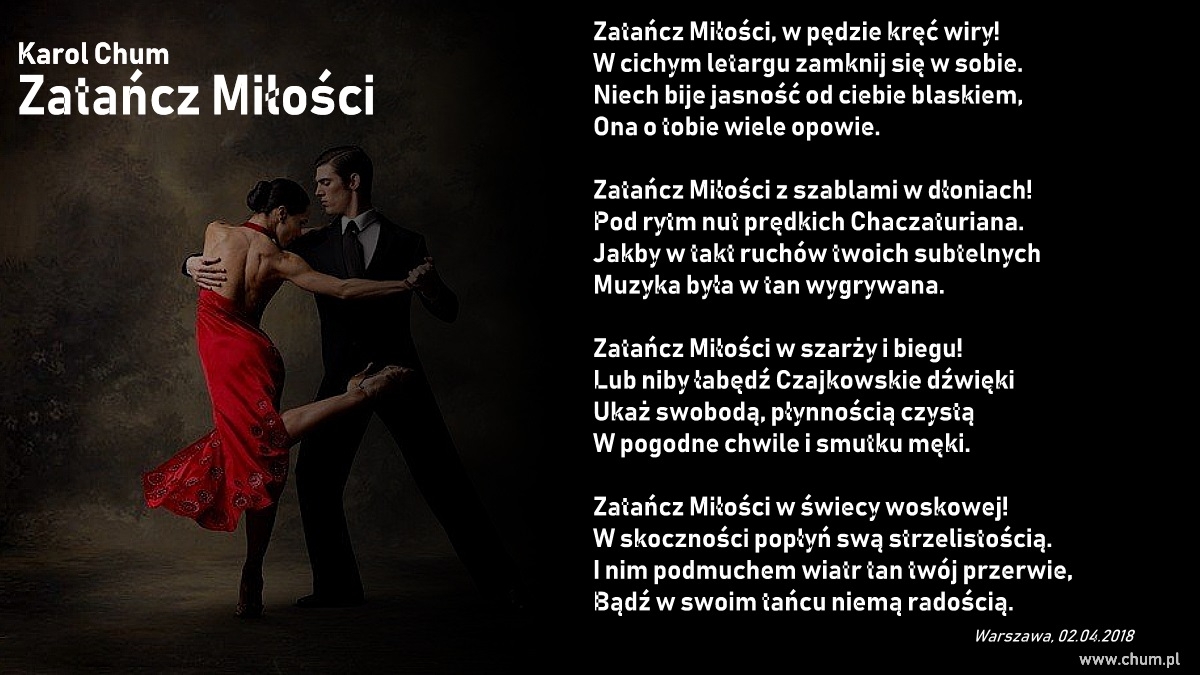 🔖Karol Chum: Zatańcz Miłości /33/